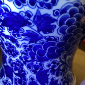 A Chinese blue and white 'phoenixes' vase, Kangxi — 照片 10