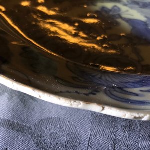 A Chinese blue and white plate with deer and ducks, Wanli — photo 9