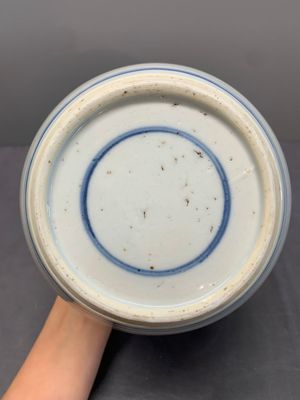 A Chinese blue and white 'playing boys' jar, Yongzheng — photo 6