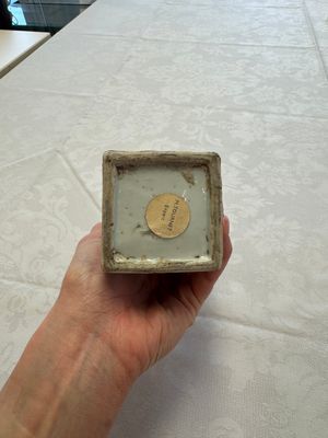 A Chinese blue and white 'Playing Boys' square flask, Wanli — foto 6