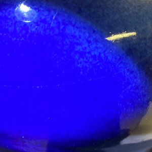 A Chinese blue and white powder blue-ground vase, Kangxi — 照片 13