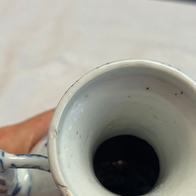 A Chinese blue and white 'Qilin' ewer and cover — photo 18