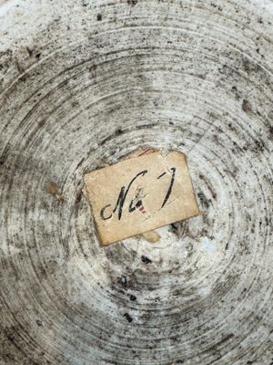 A Chinese blue and white 'qilin' jar and wooden cover, Transitional period — photo 17