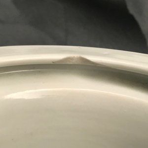 A Chinese blue and white 'river landscape' baluster vase with overglaze accents, Kangxi — photo 10