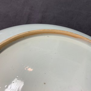 A Chinese blue and white 'river landscape' dish, Yongzheng/Qianlong — 照片 8