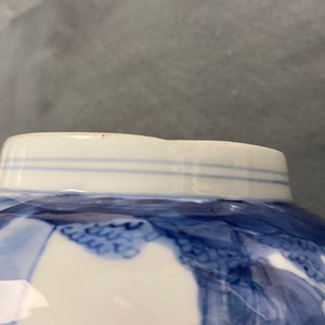 A Chinese blue and white 'Romance of the Western Chamber' klapmuts bowl, Chenghua mark, Kangxi — 照片 17