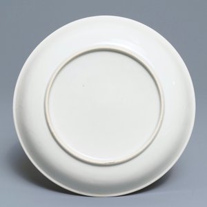 A Chinese blue and white 'Romance of the Western chamber' plate, Kangxi — 照片 2