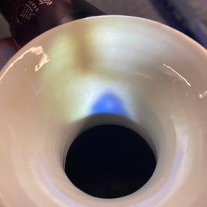 A Chinese blue and white rouleau vase, Kangxi — 照片 9