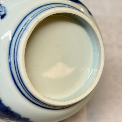 A Chinese blue and white 'Scholars'  bowl — photo 12