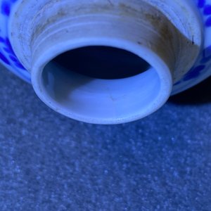 A Chinese blue and white silver-lidded tea caddy, Kangxi — photo 8
