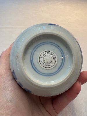 A Chinese blue and white silver-mounted double-gourd 'Li Bai' vase, Kangxi — photo 12