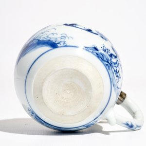 A Chinese blue and white silver-mounted mustard jar, Kangxi — 照片 8