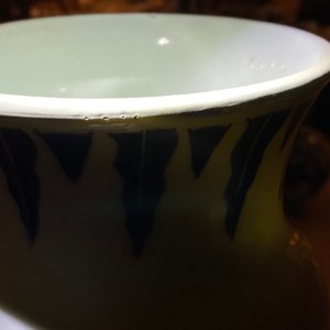 A Chinese blue and white sleeve vase depicting the legendary Zhang Xian, Transitional period — photo 24