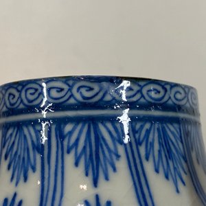 A Chinese blue and white soft paste miniature teapot, Kangxi — photo 11
