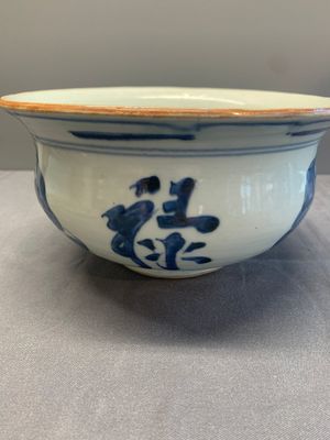A Chinese blue and white 'star gods' censer, Kangxi — photo 4