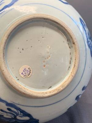 A Chinese blue and white 'star gods' censer, Kangxi — photo 9