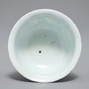 A Chinese blue and white stem cup, Ming, Chongzhen — photo 6