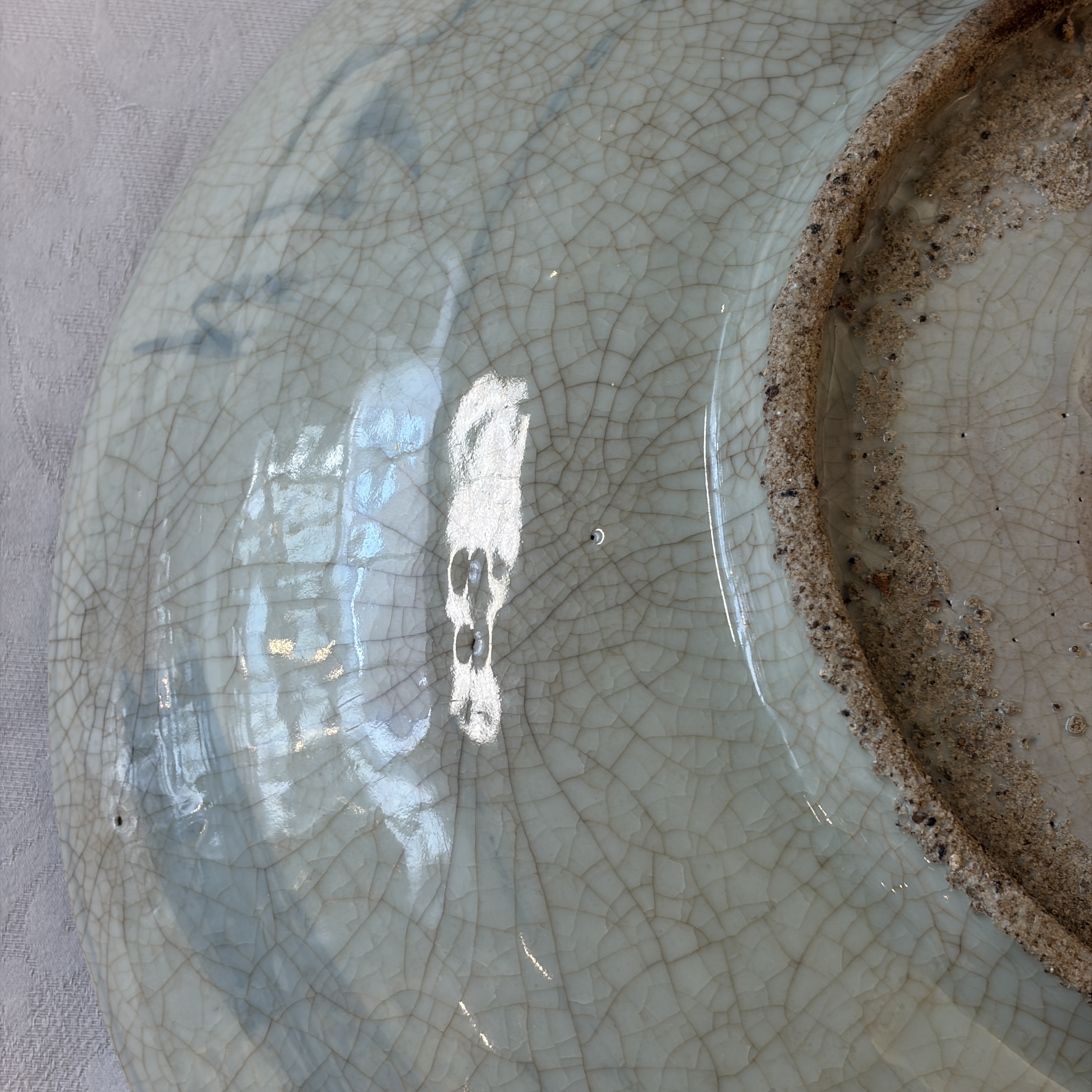 A Chinese blue and white Swatow 'Pheasant' dish — foto 16