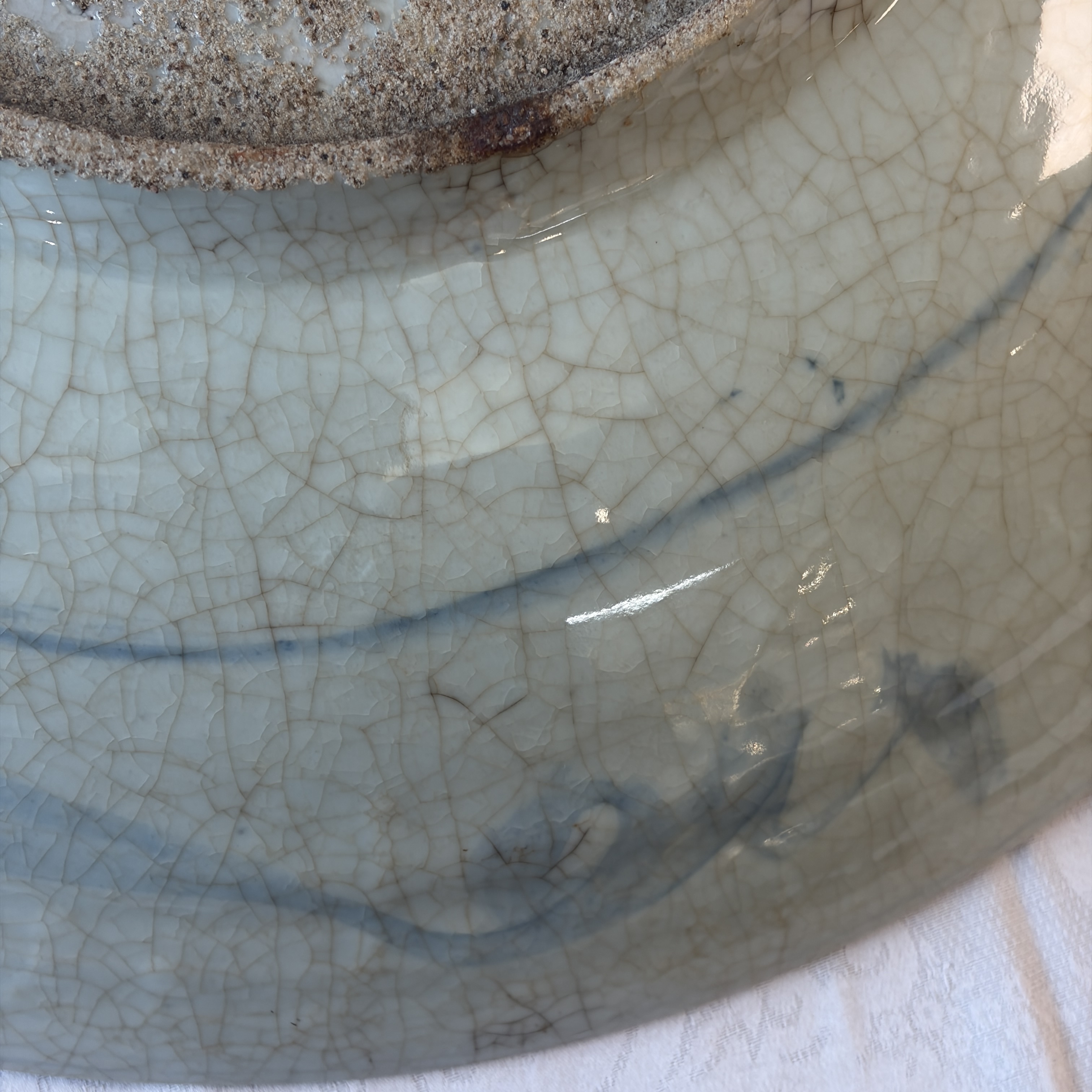 A Chinese blue and white Swatow 'Pheasant' dish — foto 19