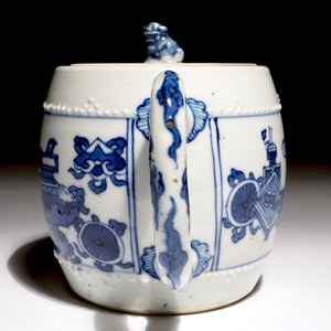 A Chinese blue and white teapot, Kangxi — 照片 5