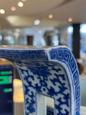 A Chinese blue and white tripod censer, Daoguang mark and of the period — 照片 18