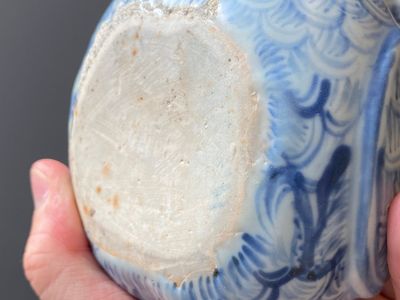 A Chinese blue and white twin duck-form water dropper, Ming — 照片 7