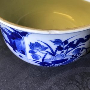 A Chinese blue and white two-handled porringer and cover, Kangxi — 照片 11