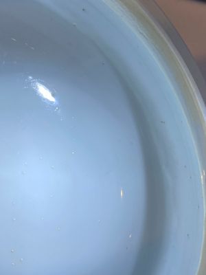 A Chinese blue and white vase and cover with ladies in a garden, Chenghua mark, Kangxi — photo 23