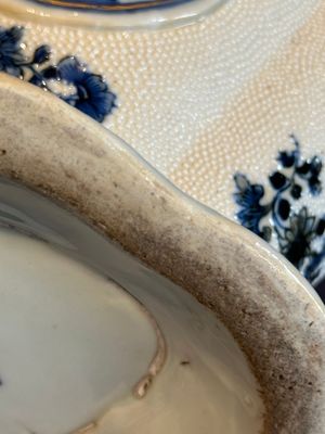 A Chinese blue and white vase depicting the Pearl River and the Whampoa Pagoda, Qianlong mark and of the period — 照片 31