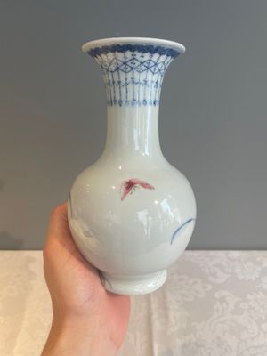 A Chinese blue and white vase in the style of Wang Bu, Yongzheng mark, 20th C. — 照片 6