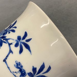 A Chinese blue and white vase with female musicians and dancers, Kangxi — 照片 8
