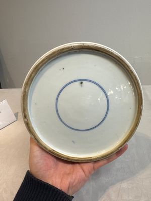 A Chinese blue and white vase with narrative design, 19th C. — foto 17