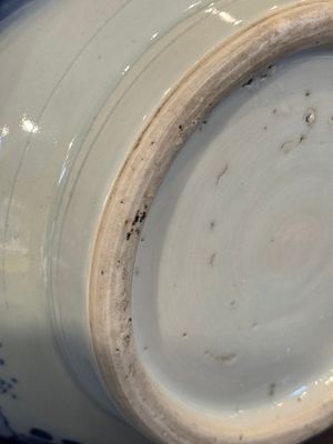 A Chinese blue and white vase with narrative design, Transitional period — photo 14