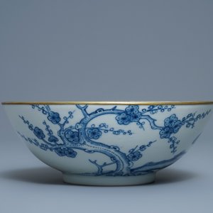 A Chinese blue and white Vietnamese market 'Bleu de Hue' bowl, 19th C. — photo 1