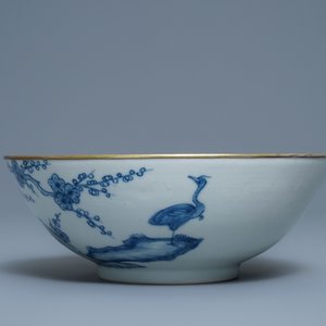 A Chinese blue and white Vietnamese market 'Bleu de Hue' bowl, 19th C. — photo 2