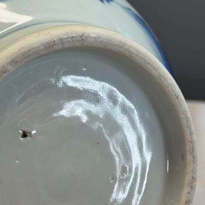 A Chinese blue and white 'Wen Wang Fang Xian 文王訪賢' double-gourd vase — foto 13