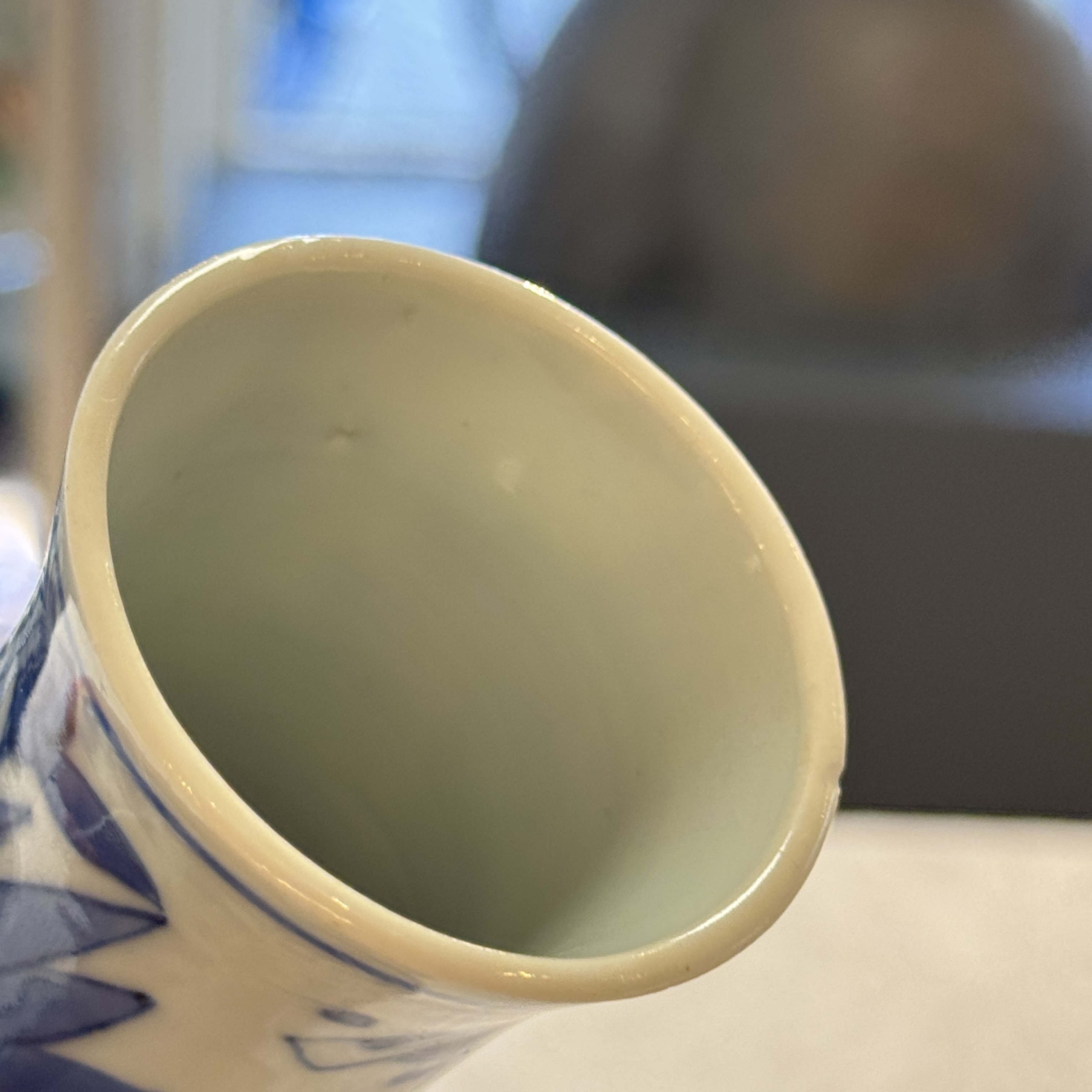 A Chinese blue and white 'Wen Wang Fang Xian 文王訪賢' double-gourd vase — foto 16