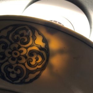 A Chinese blue and white 'winged dragon' dish, Xuande mark, Ming — 照片 19