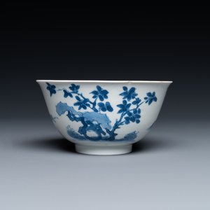 A Chinese blue and white 'Xi Xiang Ji' bowl, Kangxi — 照片 5