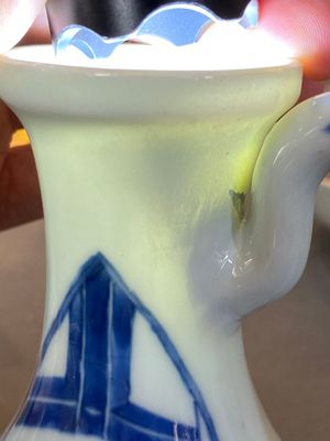 A Chinese blue and white 'Xi Xiang Ji' ewer and cover, Xuande mark, Kangxi — 照片 15
