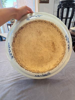 A Chinese blue and white 'Xi Xiang Ji' strainer and dish, Qianlong — 照片 7