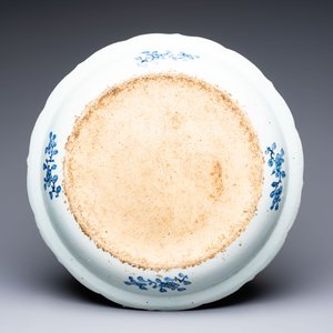A Chinese blue and white 'Xi Xiang Ji' strainer and dish, Qianlong — 照片 3