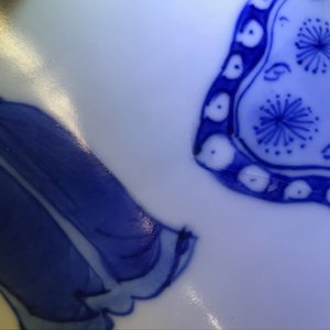 A Chinese blue and white yenyen vase with fine figurative design, Kangxi — photo 18