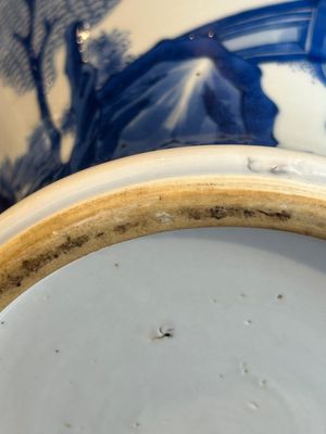 A Chinese blue and white 'yenyen' vase with narrative design, Kangxi — photo 19