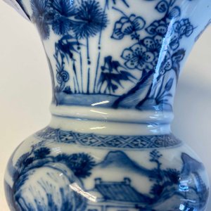 A Chinese blue and white 'zhadou', Kangxi — 照片 12