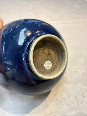 A Chinese blue-glazed 'Hatcher Cargo' bowl with incised dragons, Transitional period — photo 11