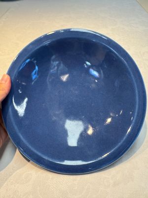 A Chinese blue-glazed shallow bowl and a ge-type dish — photo 14