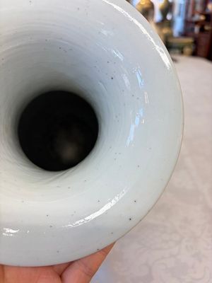A Chinese blue, white and copper-red 'Deer' vase, 19th C. — foto 14