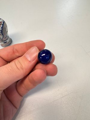 A Chinese blue, white and copper-red 'Dragon' snuff bottle — photo 11