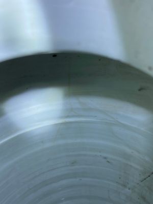 A Chinese blue, white and copper-red 'narrative subject' rouleau vase, Kangxi — photo 10